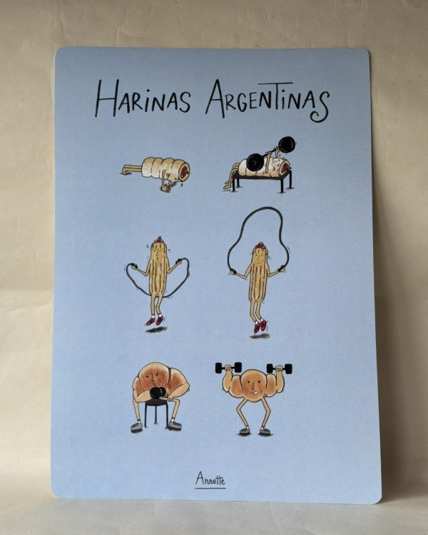 Producto - Print A3 'Harinas argentinas'