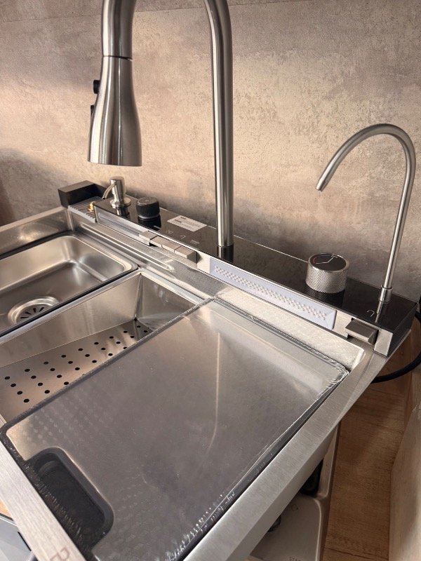 Producto - Bacha inteligente satinada acero inox 304 75x46 cm - 2