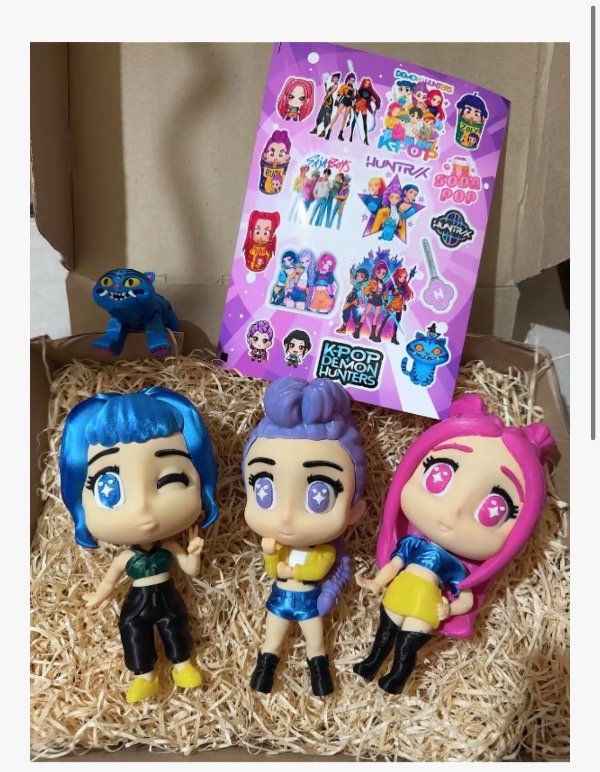 Producto - BOX PRINCESA X 4 PERSONAJES Y STICKERS