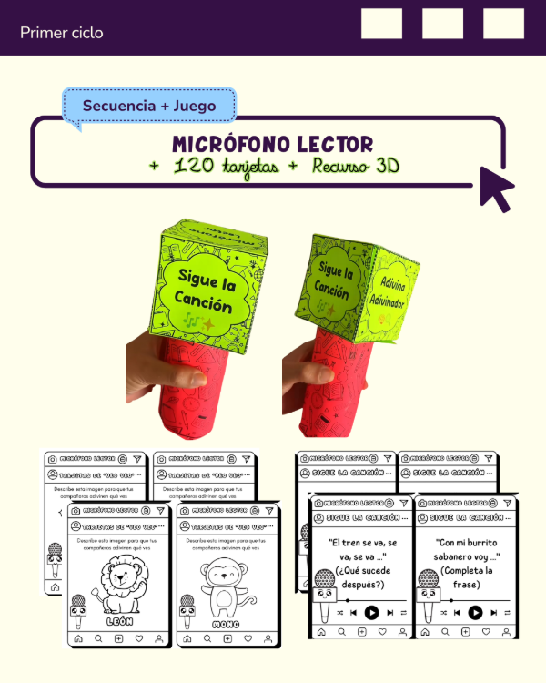Producto - MICRÓFONO LECTOR 3D