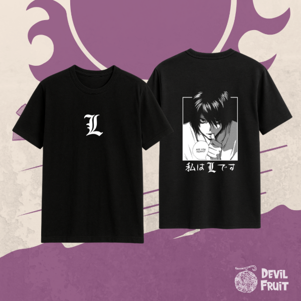 Producto - Remera Death Note - L