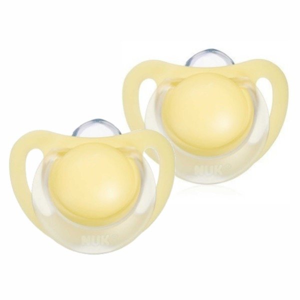 Producto - NUK STARLIGHT CHUPETE SILICONA T1 x2 - 6-18 M