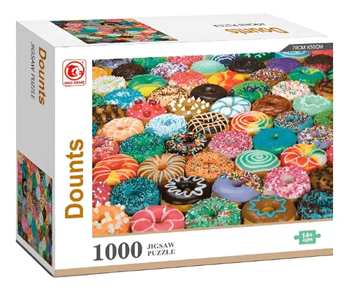 Producto - Puzzle / Rompecabezas 1000 piezas - Donuts [Alquiler]