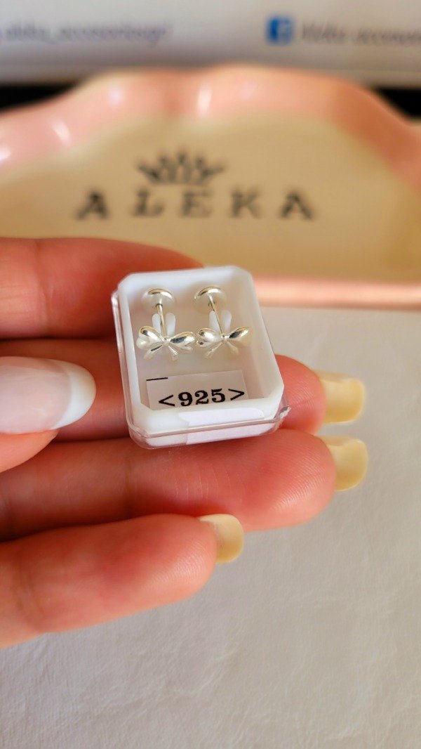 Producto - Abridor moño de plata 925 - 0