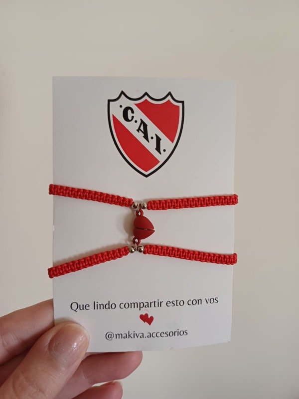 Producto - Pulseras imán Independiente