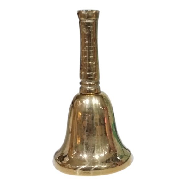 Producto - CAMPANA LLAMADOR DE BRONCE TORRE - 10 cm