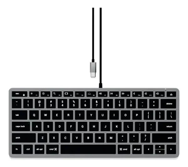 Producto - TECLADO SATECHI USB-C RETROILUMINADO ALUMINIO SATECHI