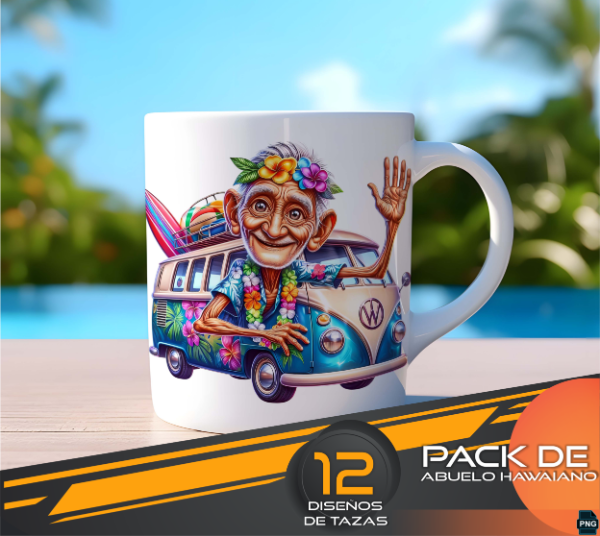 Producto - Abuelo hawaiano COD 4642