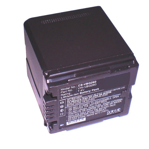 Producto - Bateria P/ Panasonic Vbg260 Mdh1 Hmc81 Hmc80 Hmc71 Hcm150 hcm41 sd10