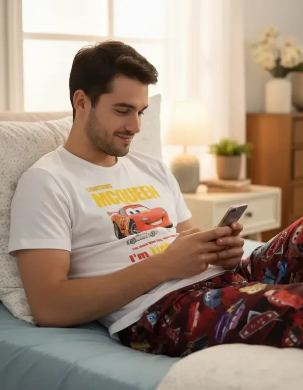 Producto - Pijama Cars SHORT ROJO y remera