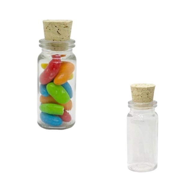 Producto - Ampolla Pet x 10 cc Cristal Con Corcho