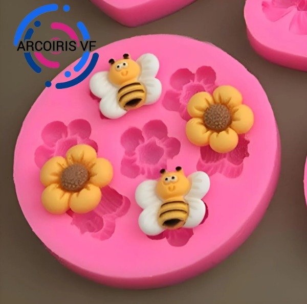 Producto - Molde flores y abejitas