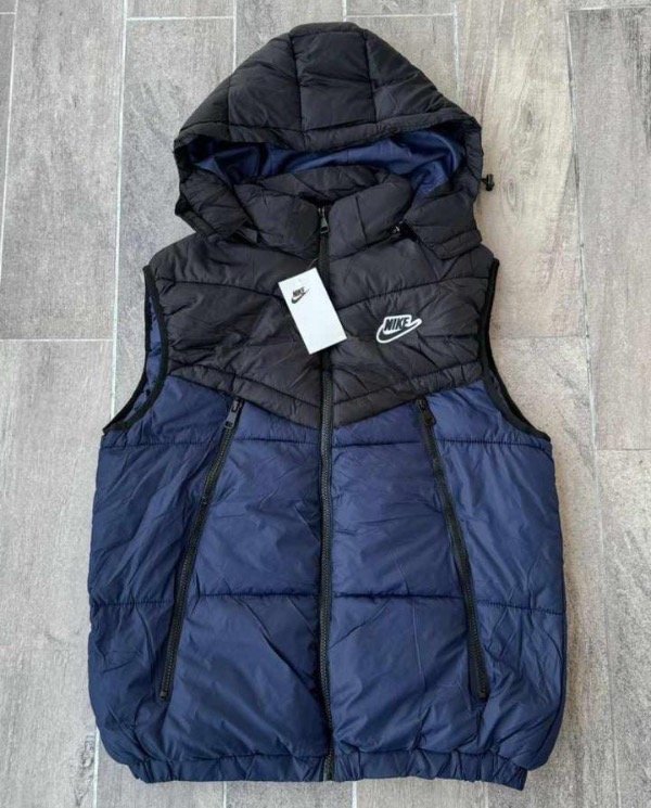 Producto - Chaleco bolsillo largo azul