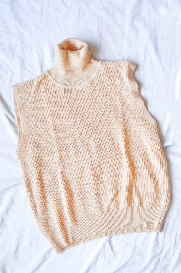 Producto - Chaleco Polera Rosa pálido