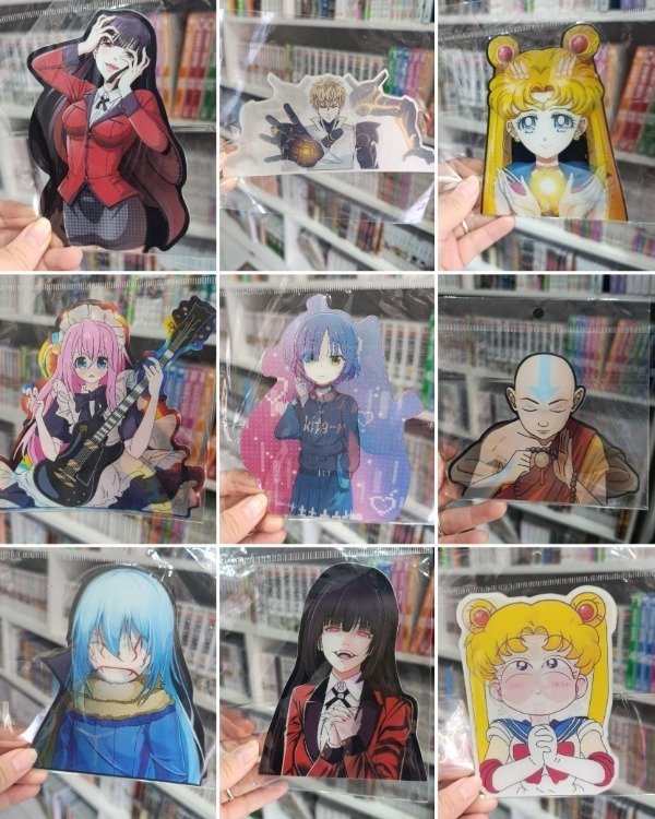 Producto - Sticker 3D ANIME 7 (Ingrese para elegir )