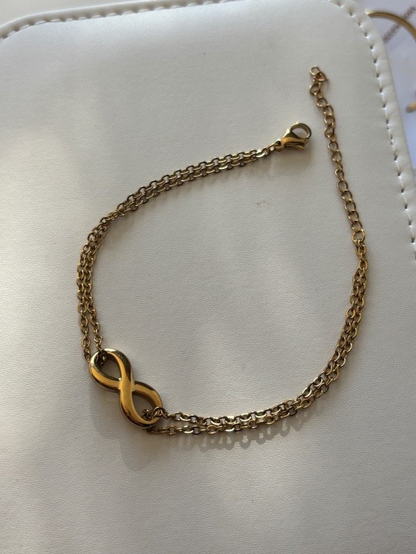 Producto - Pulsera doble infinito AD