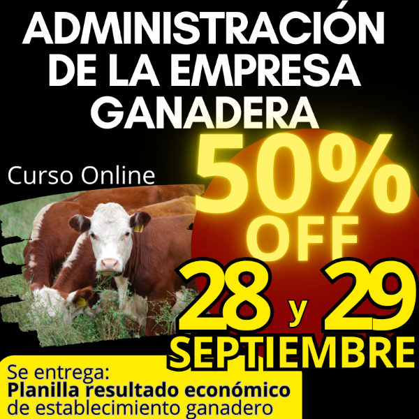 Producto - Curso online Administración de la Empresa Ganadera - 0