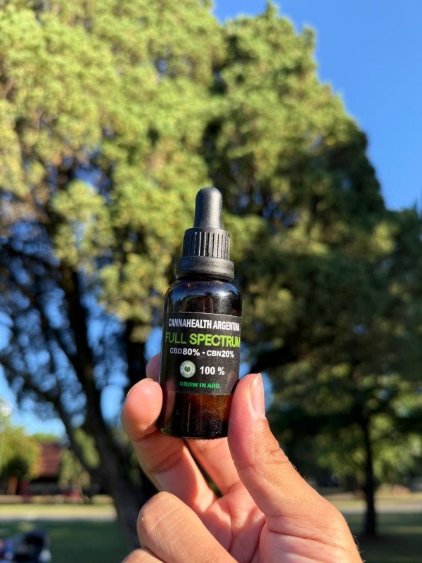 Producto - Aceite full spectrum graduación CBD 80 / CBN 20 + gel analgésico
