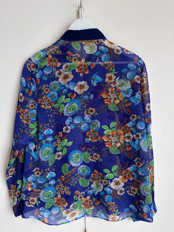 Producto - Camisa Crepe estampada Talle L - 3