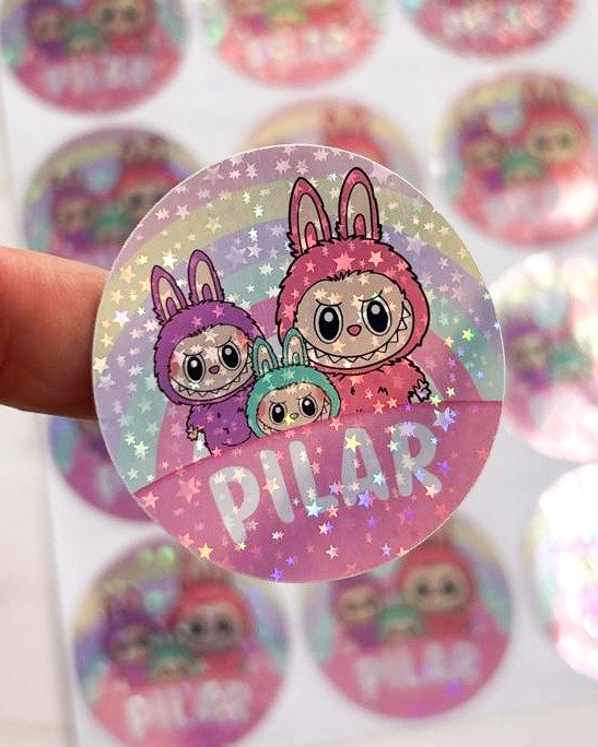 Producto - Stickers Holográficos