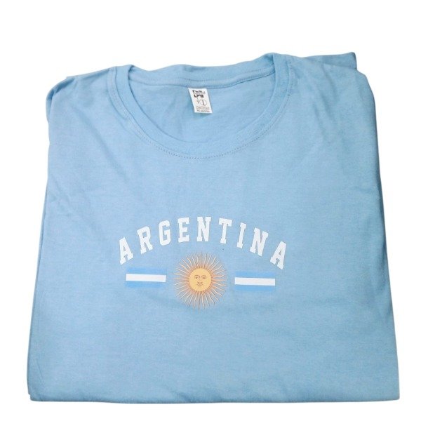 Producto - Remera Argentina Celeste Talle 1 y 4