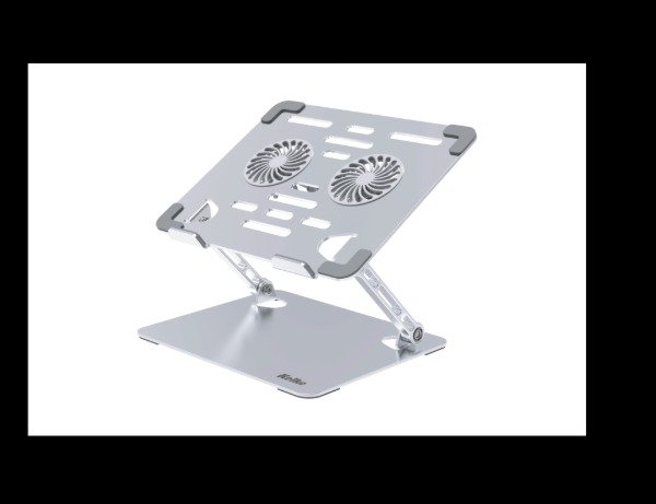 Producto - SOPORTE PARA NOTEBOOK 17" METAL DOBLE COOLER KOLKE KVS-768