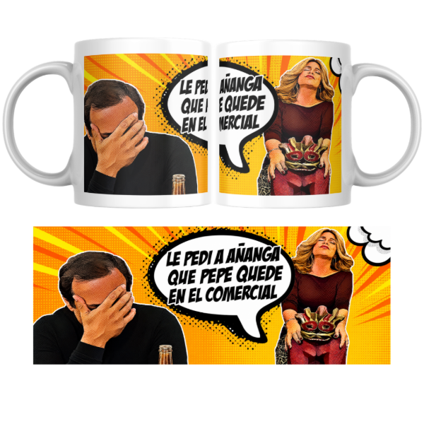Producto - Taza - le pedi a añanga (Casados con hijos) escena color - 0