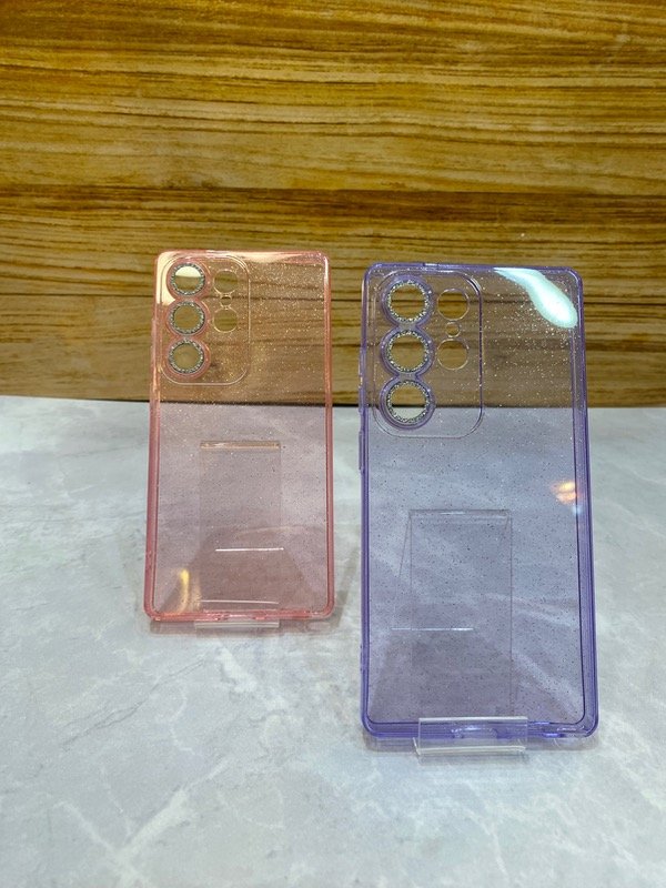 Producto - FUNDA CON BRILLO Y GLASS DE CAMARA S25 Ultra