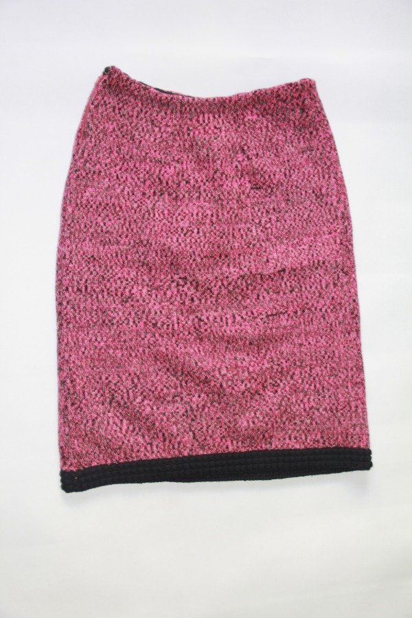Producto - Vintage wool pink link skirt.