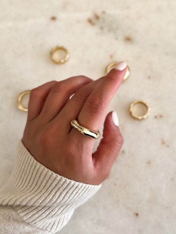 Producto - Anillo Chunky Gold I