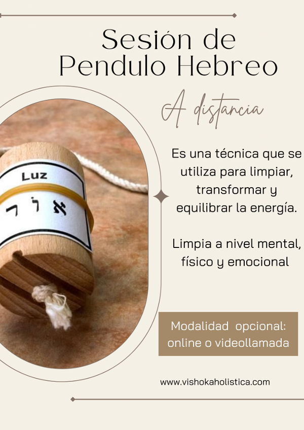 Producto - Péndulo Hebreo