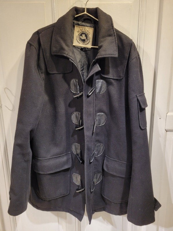 Producto - Montgomery WAITING negro de paño Talle L - PRECIO: 130X - 0