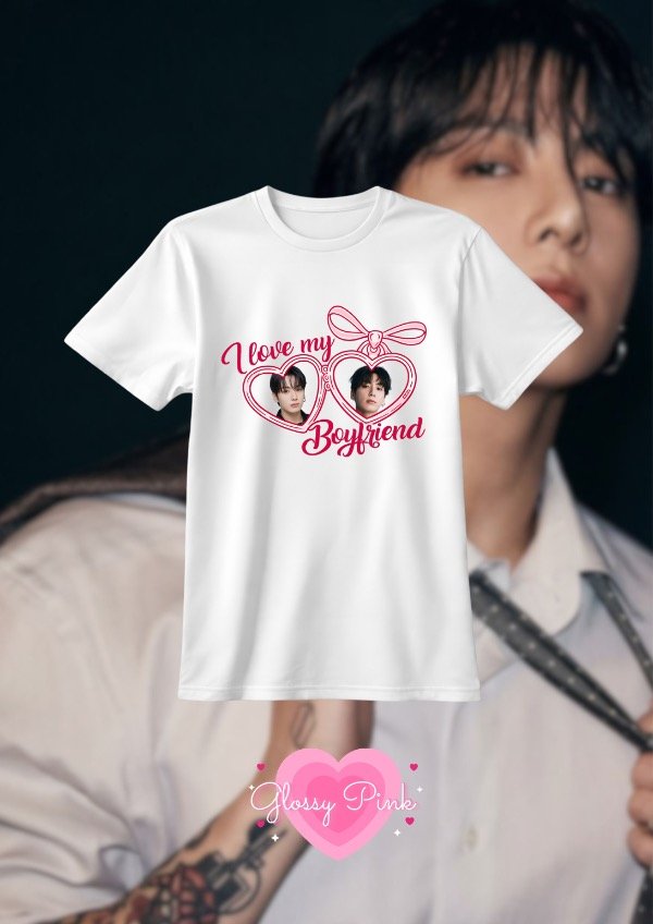 Producto - Personaliza tu Remera I Love My Boyfriend