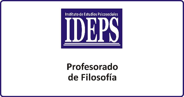 Producto - PROFESORADO DE FILOSOFÍA a distancia