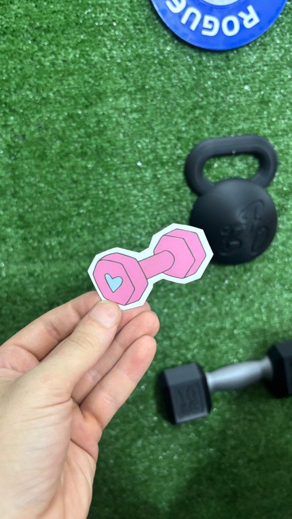 Producto - Sticker DUMBELL ROSA