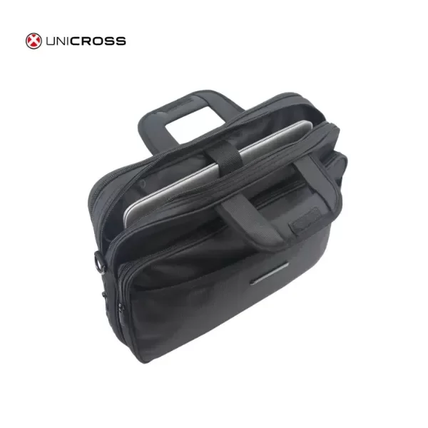 Producto - Portafolio Negro con puerto USB Unicross 62-2024 - 3