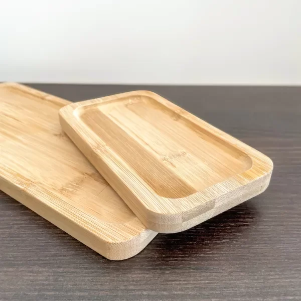 Producto - BANDEJA  RECTANGULAR DE BAMBU