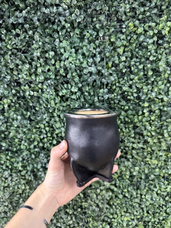 Producto - Mate camionero calabaza y virola acero