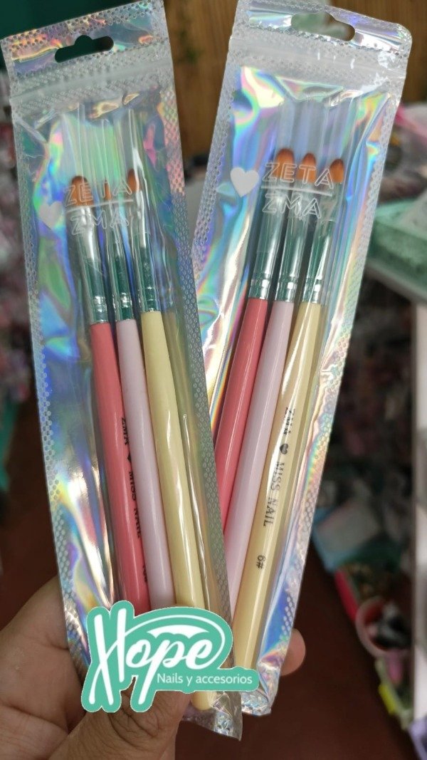 Producto - PINCEL POLIGEL X3 PASTELES