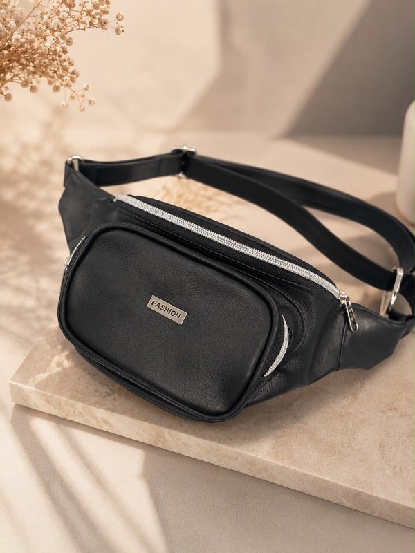Producto - Riñonera eco cuero - NEGRO