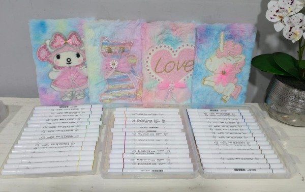 Producto - COMBO ARTE CUADERNO + 48 MARCADORES
