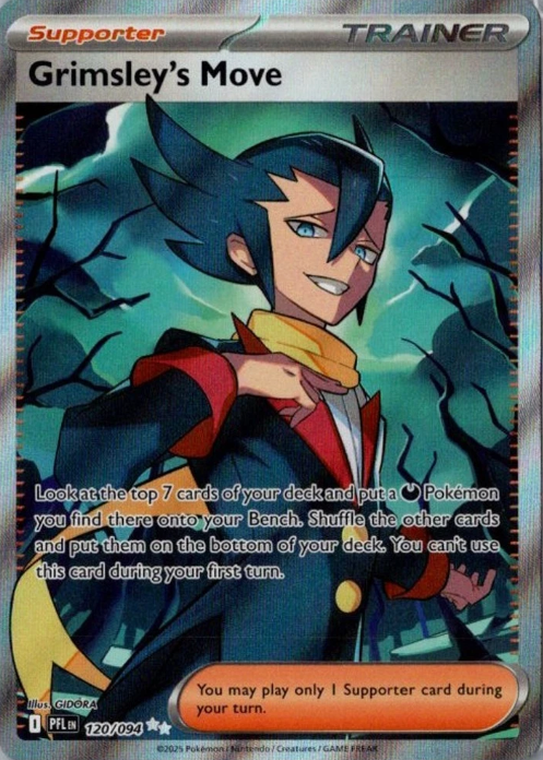 Producto - Grimsley's Move (120/094) [Mega Evolution: Phantasmal Flames]