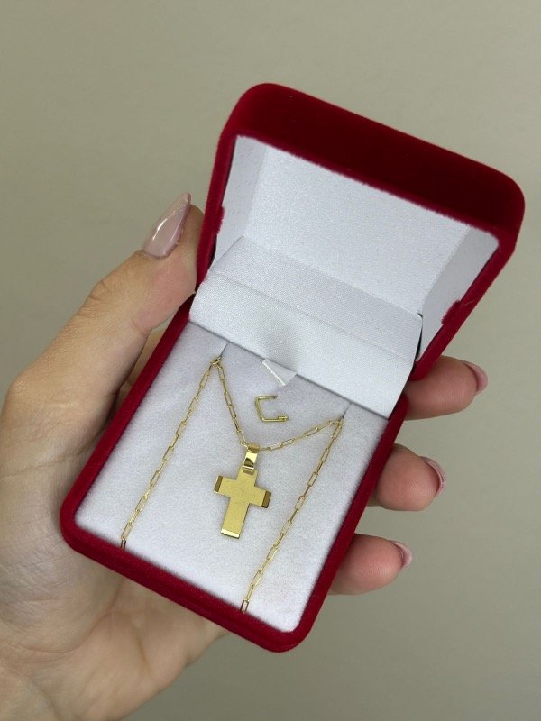 Producto - Cadena de oro con dije Cruz - 4