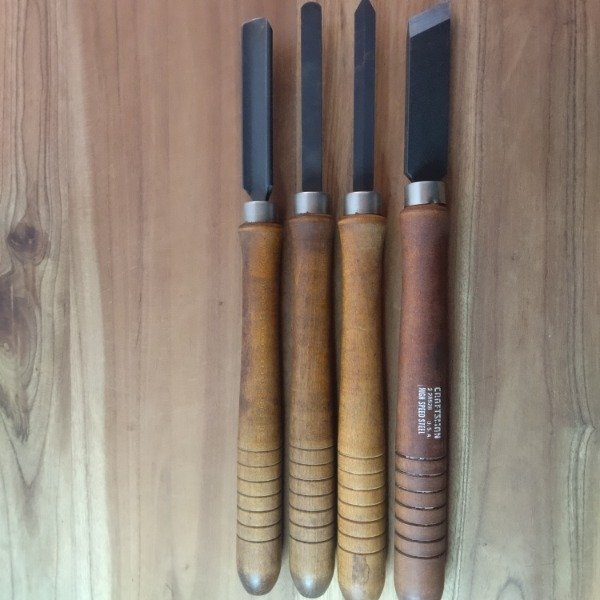 Producto - Juego de gubias para torno vintage (usado) Craftsman USA