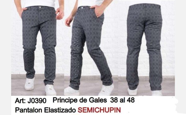 Producto - LINEA UOMO Pantalón principe de gales