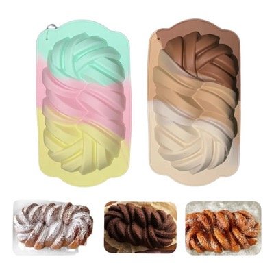 Producto - Budinera Silicona Trenza 20 cm