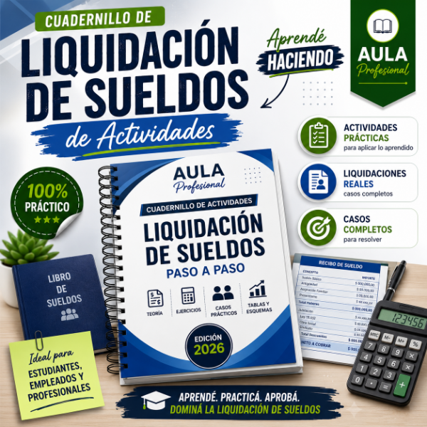 Producto - Cuadernillo de Actividades - Liquidación de Sueldos - Edición 2026 - PDF Digital - 5