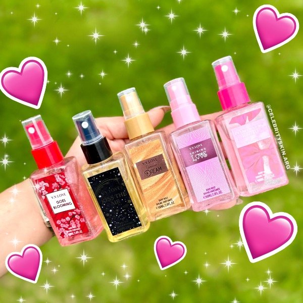 Producto - MINI PERFUME IDEAL PARA CARTERA CON GLITTER GLAM X 5 UNIDADES