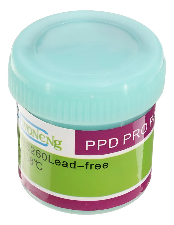 Producto - Estaño En Pasta PPD S260  Reballing Soldadura 138 grados 50g