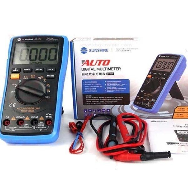 Producto - MULTIMETRO DIGITAL AUTOMATICO DT-17N SUNSHINE
